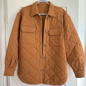 Z Supply Maya Quilted Shaket- size M.